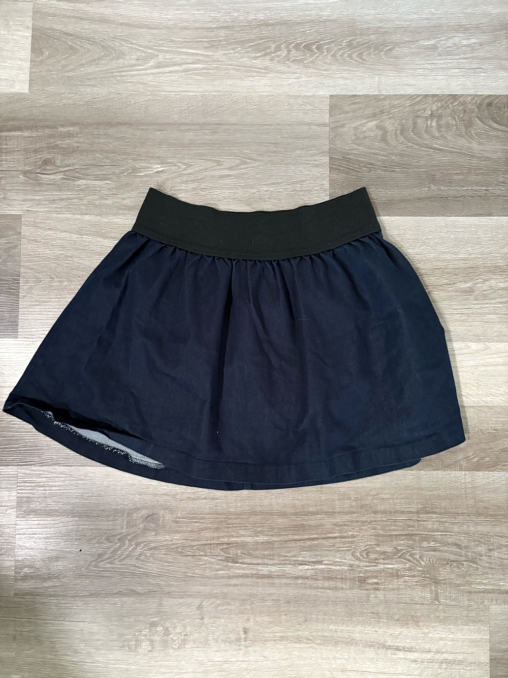 Miley Cyrus & Max Azria Black Circle Skirt with Wide Waistband